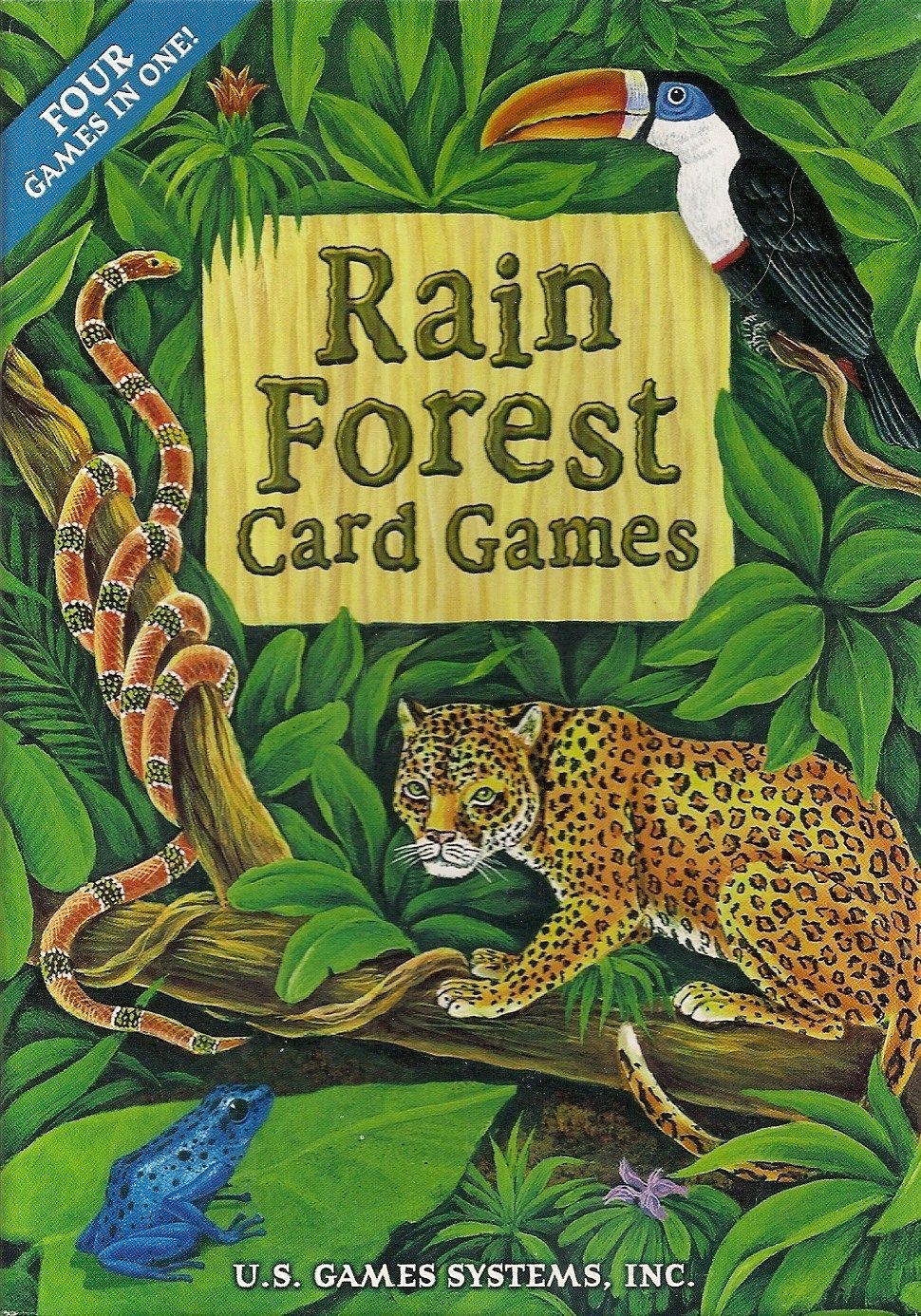 Coperta Rain Forest Card Games