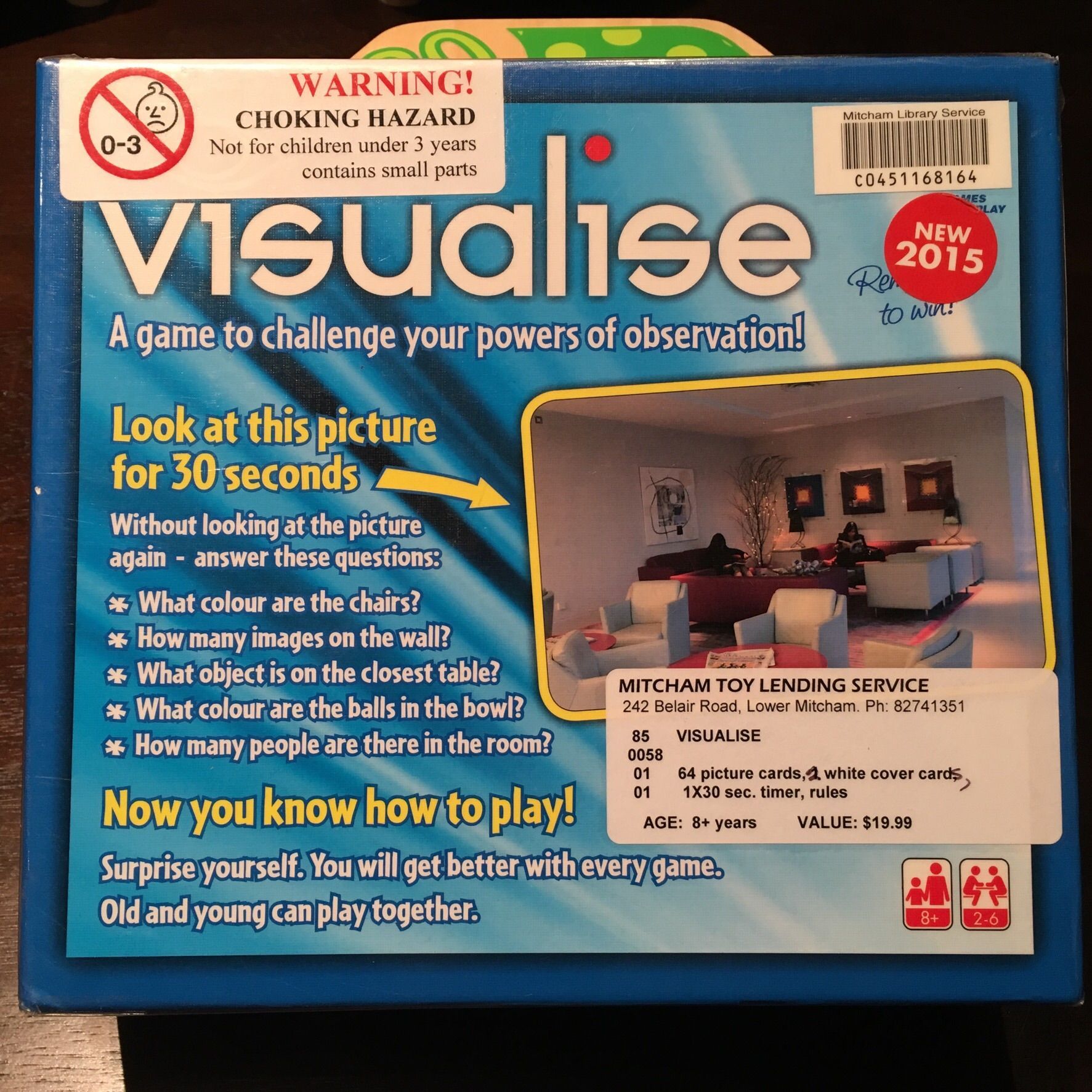 Visualise doboz