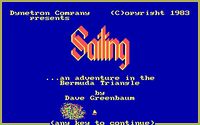 Video Game: Sailing