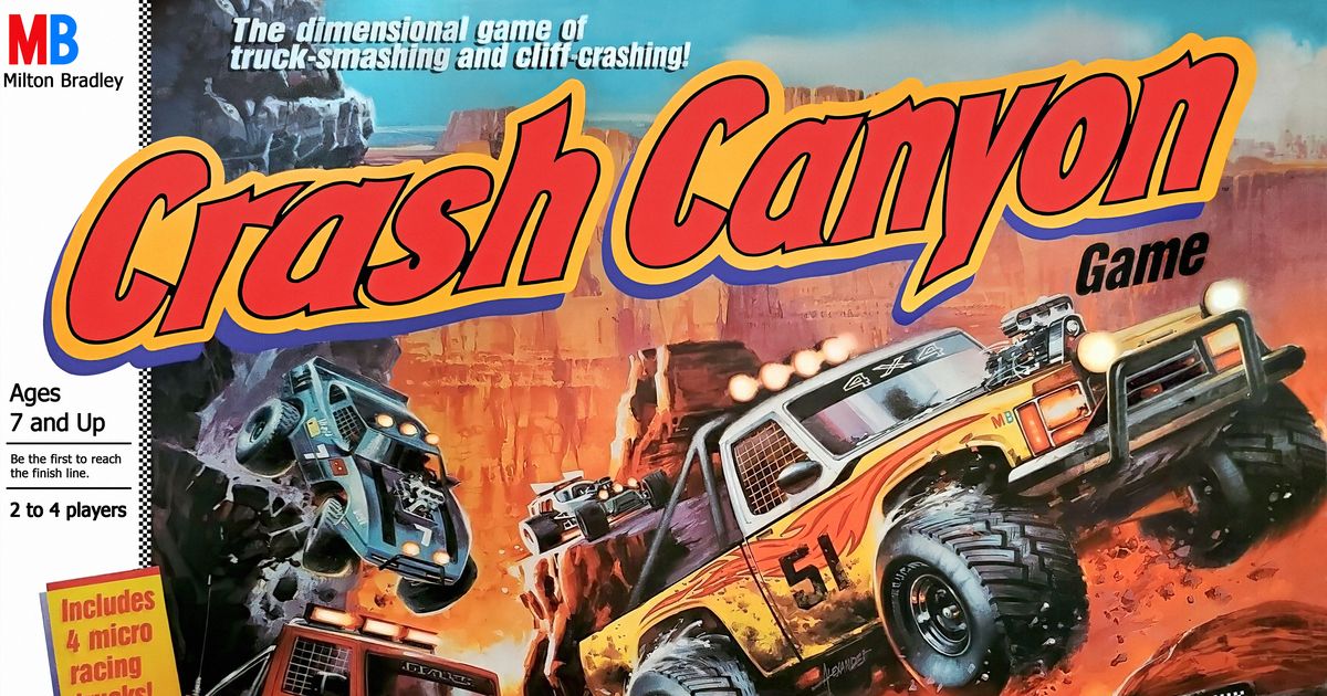Crash Canyon | Board Game | BoardGameGeek