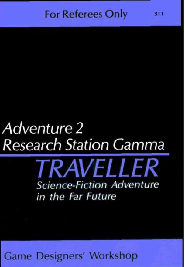 Image - Traveller Adventure 2: Research Station Gamma, cover