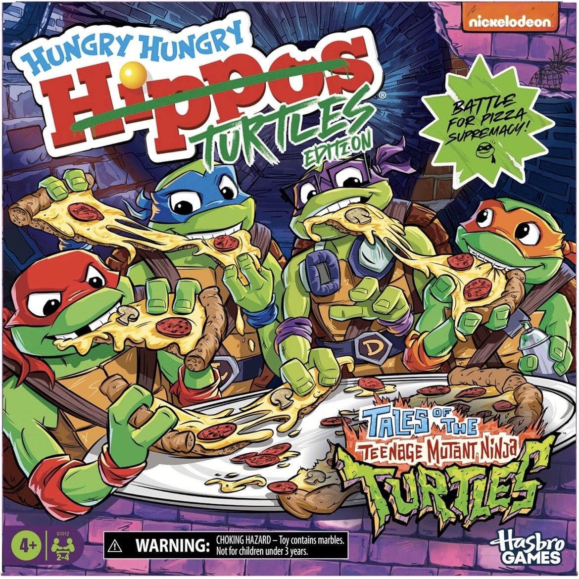 Hungry Hungry Turtles Edition: Tales of the Teenage Mutant Ninja Turtles
