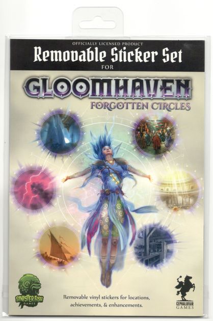 Forgotten Circles SIF00021 Gloomhaven Removable Sticker Set 