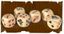 Board Game Accessory: Zombicide: Undead or Alive – Wooden Dice Set