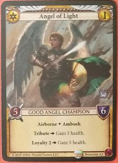 Epic Card Game: Angel of Light Alternate Art Promo Card