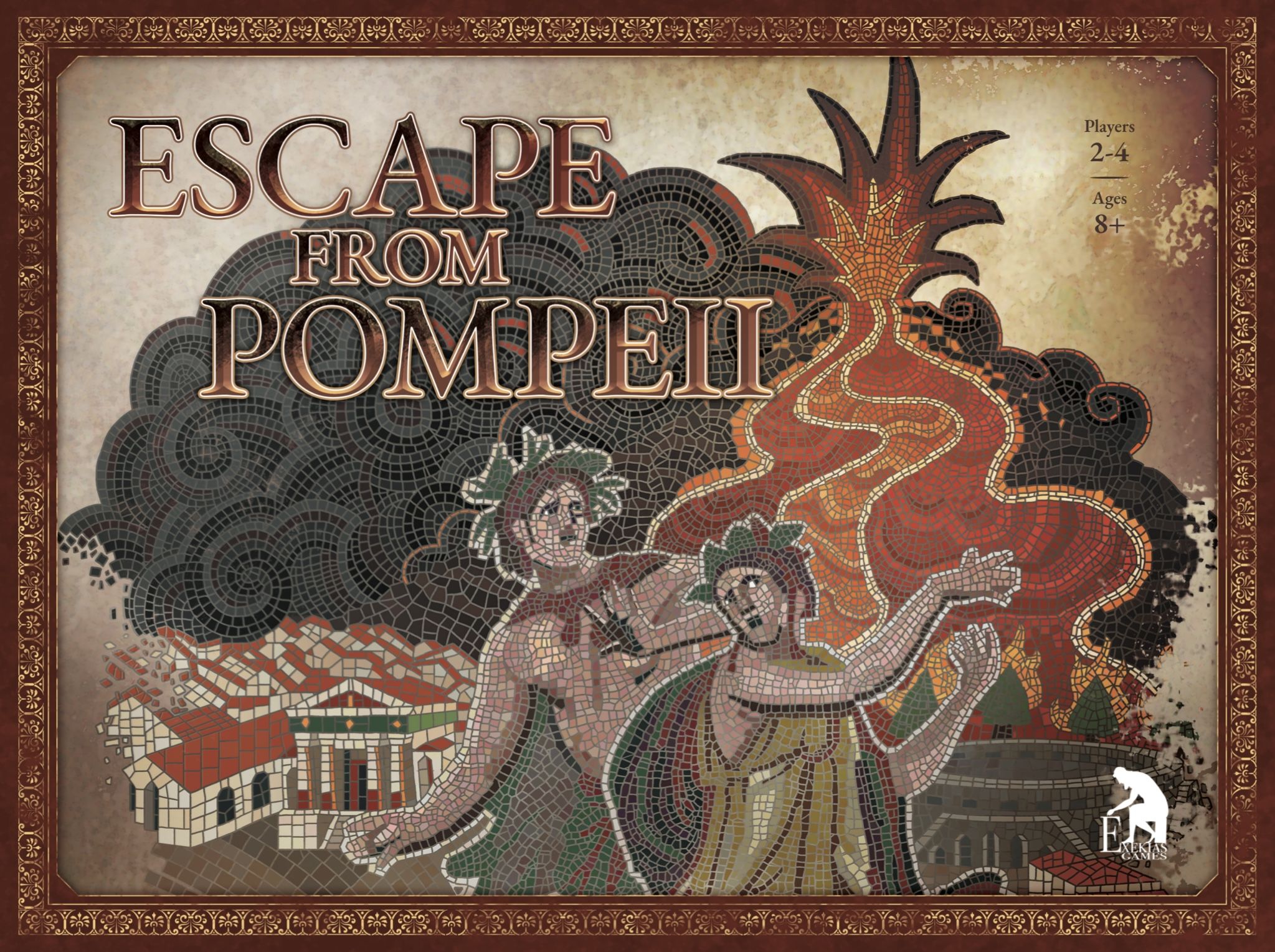 Cover art for Escape From Pompeii