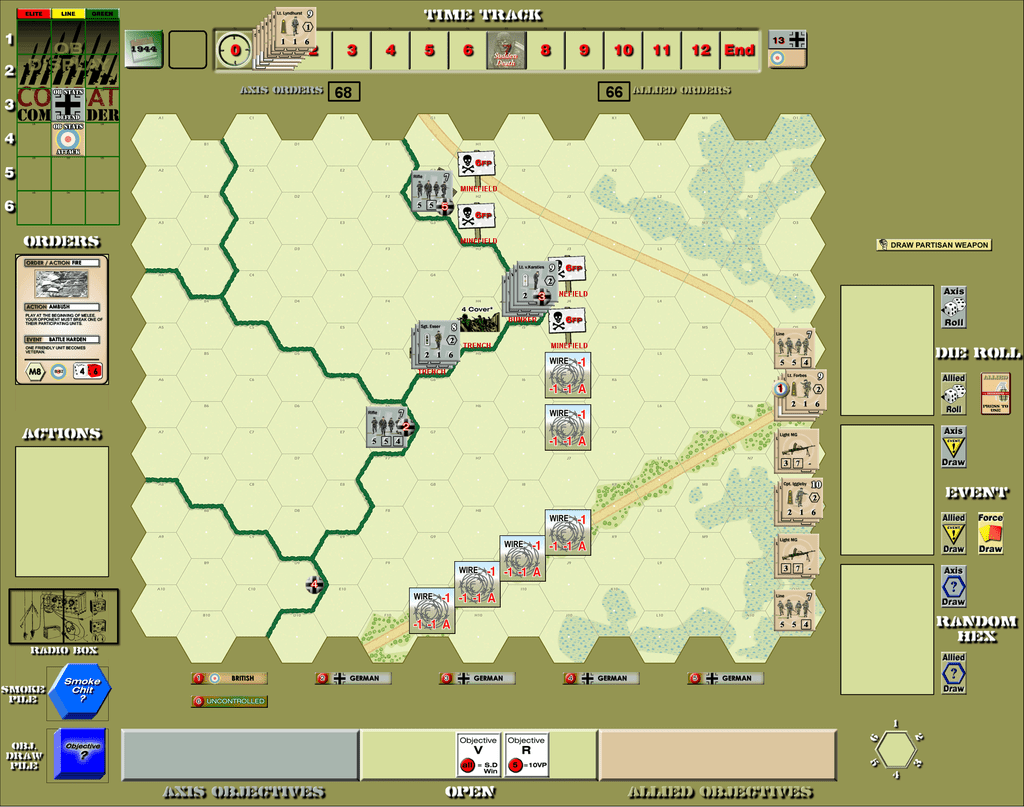 Combat Commander Ladder Results | Combat Commander Vassal Tournament Guild
