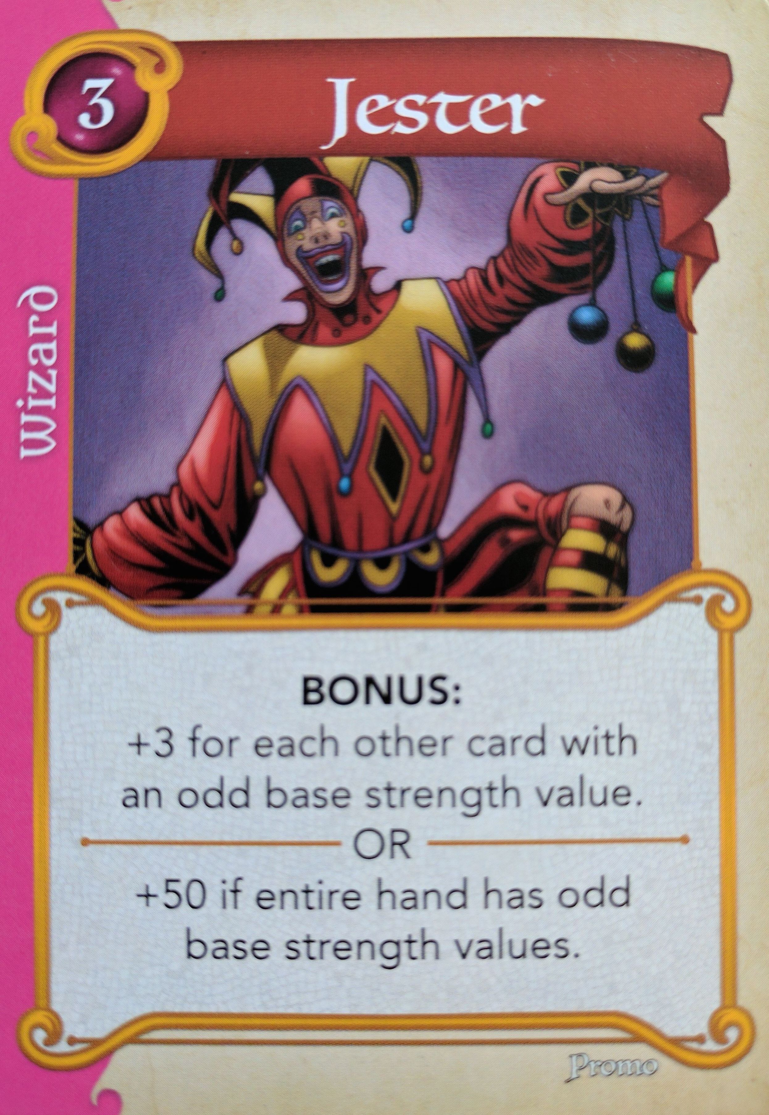 Fantasy Realms: Jester Promo Card