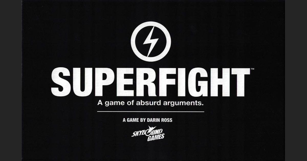Superfight Base Core Deck Card Family Game Board Party Game Free Postage 