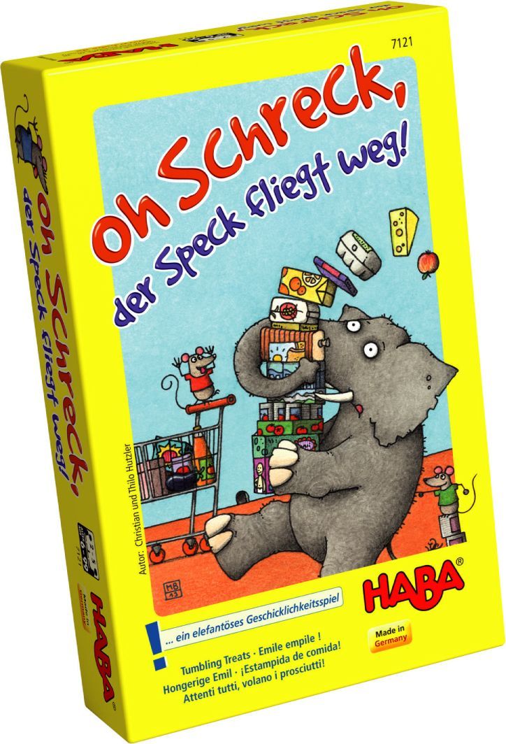 Oh Schreck, der Speck fliegt weg!