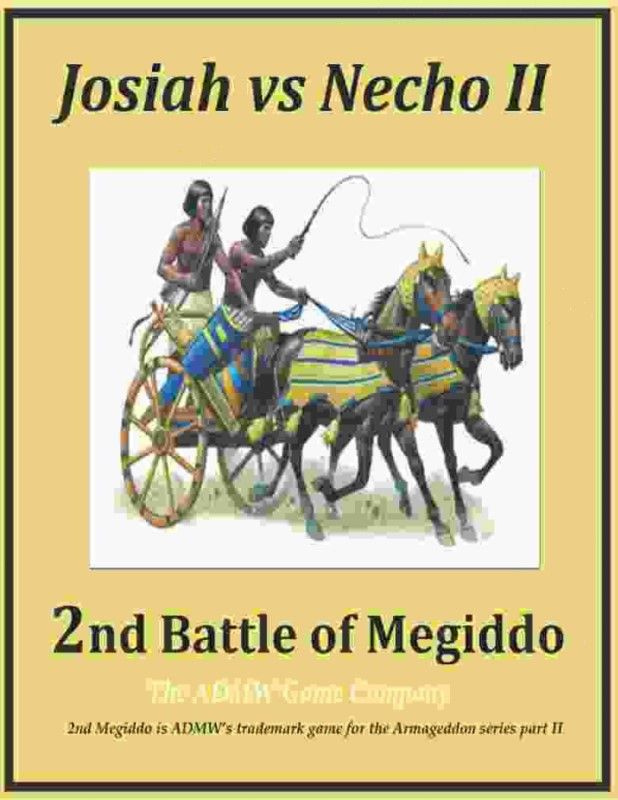 Coperta 2nd Megiddo: King Josiah vs. Pharaoh Necho II
