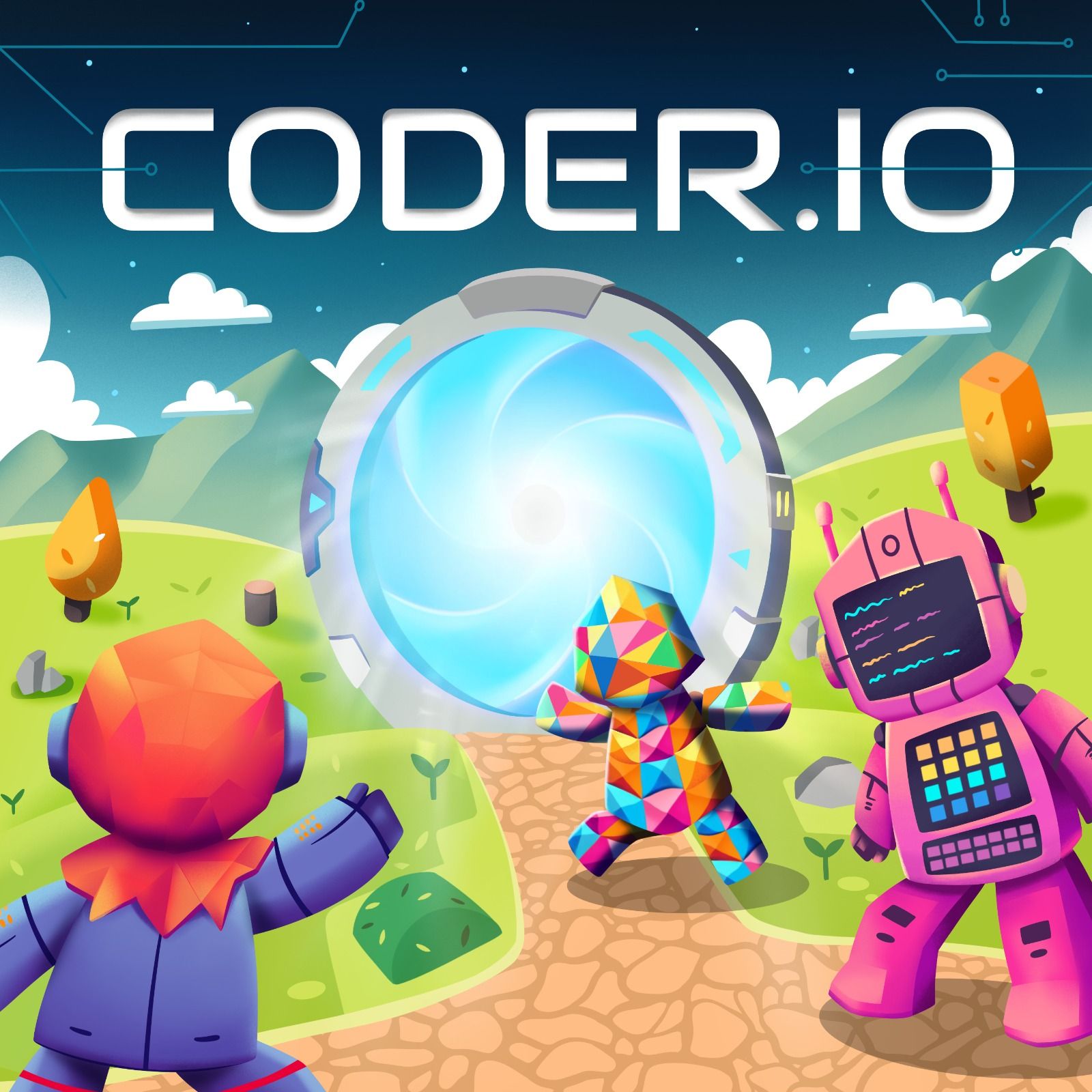 Cover art for CODER.IO