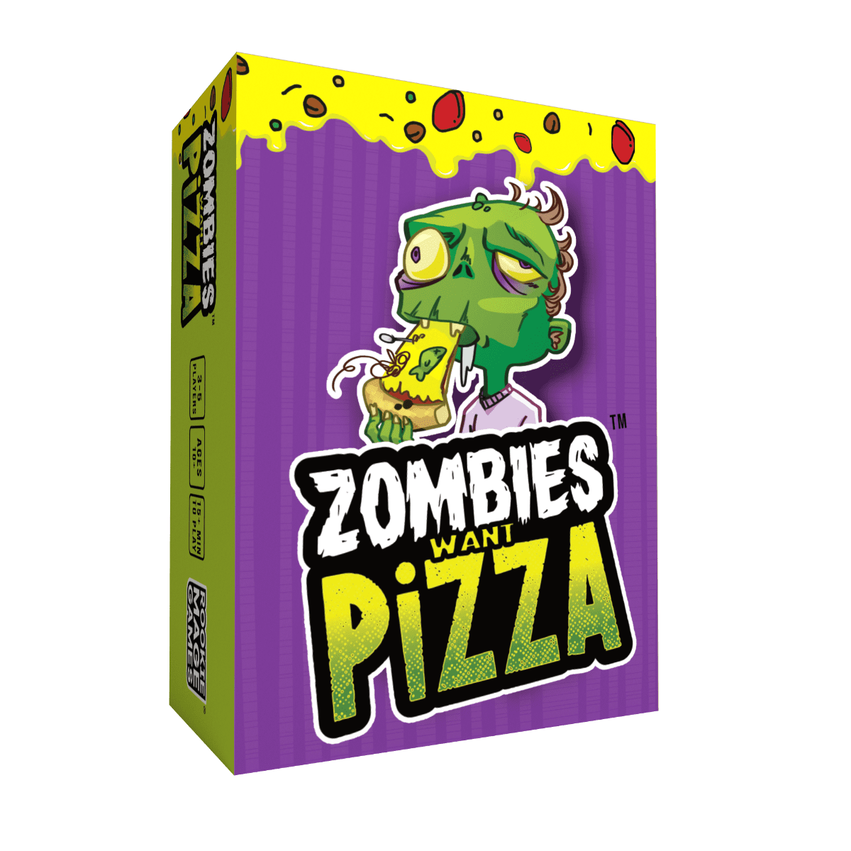 Zombies Want Pizza doboz