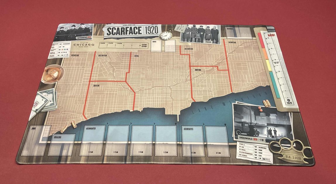 Scarface 1920 Playmat Board Game Accessory BoardGameGeek