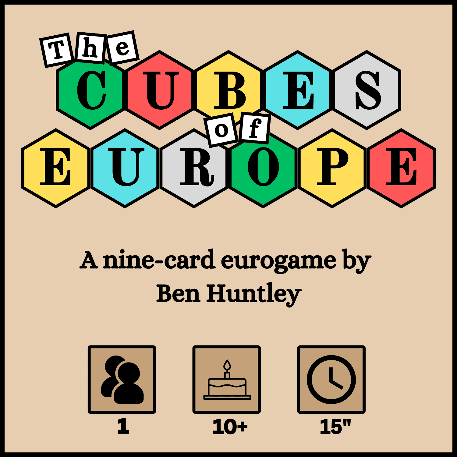 Boîte du jeu The Cubes of Europe