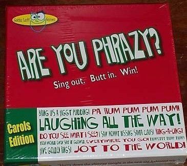Are You Phrazy? Holiday Carols Edition box art