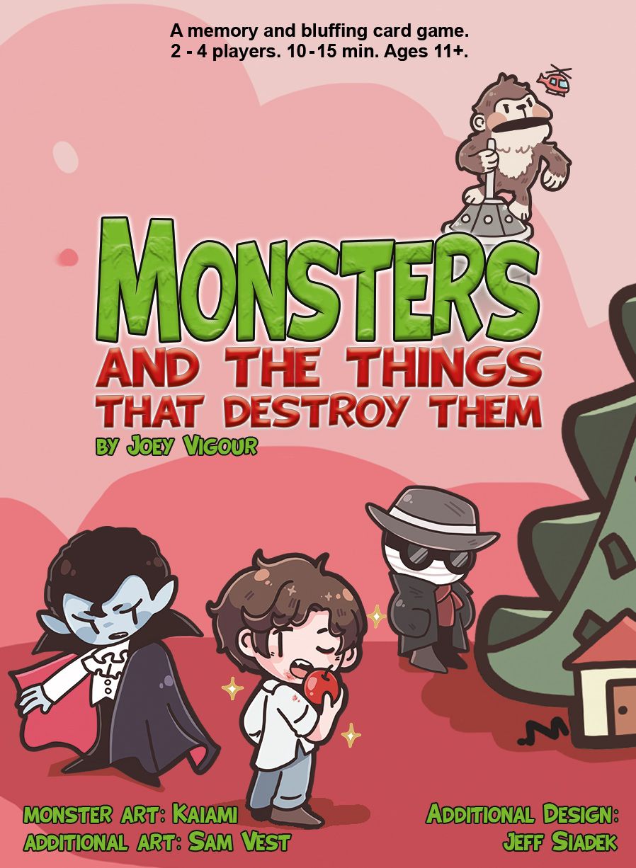 Monsters and the Things That Destroy Them: The Dark cover art
