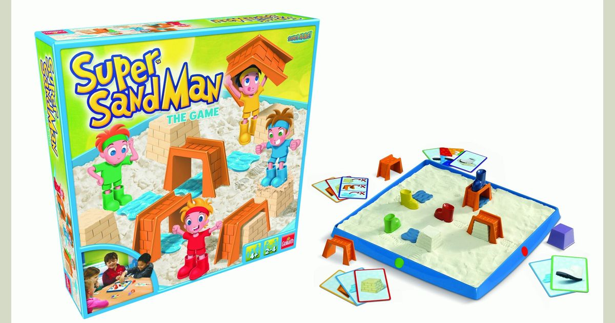 Super Sandman the Game Board Game BoardGameGeek