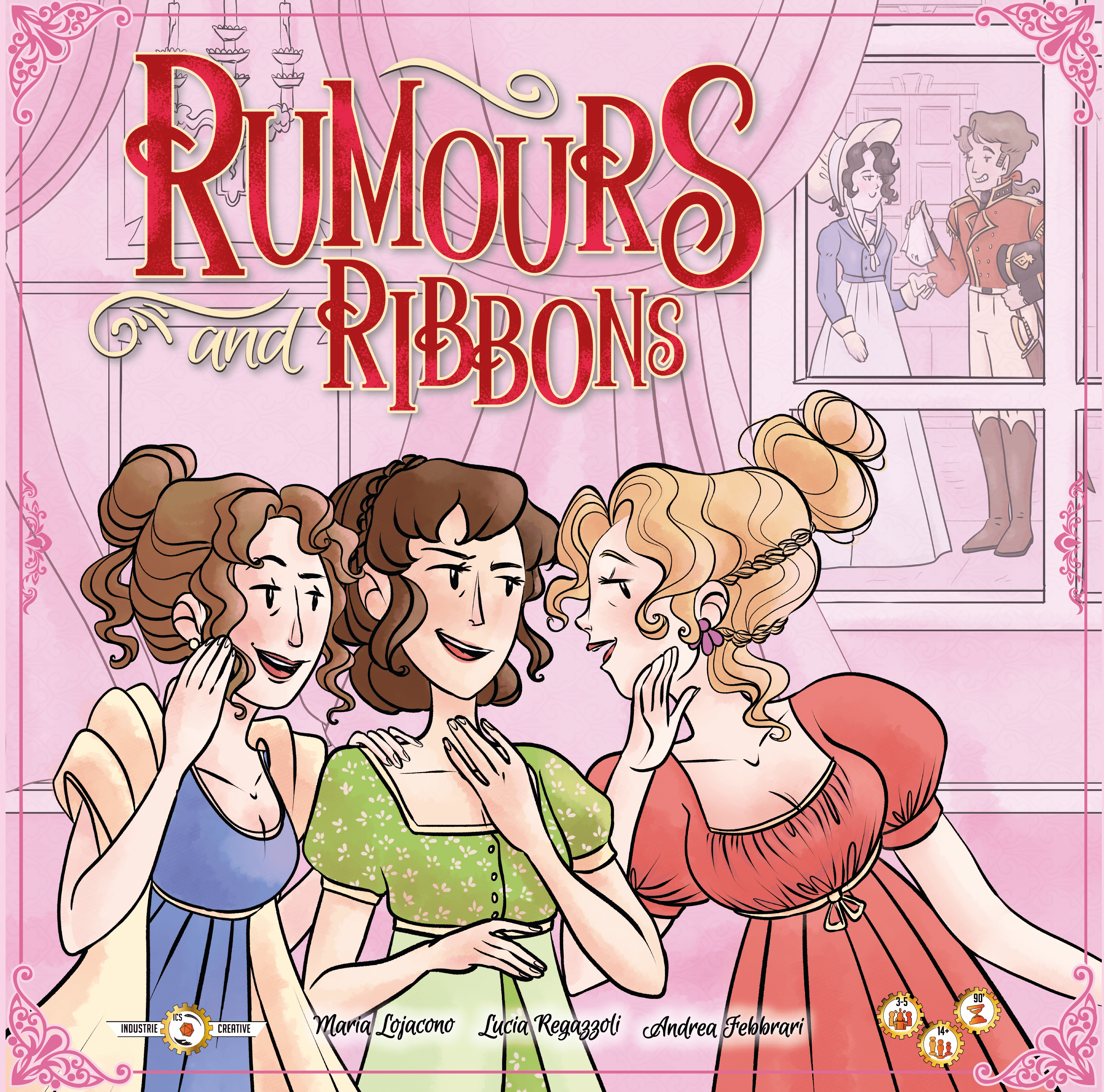 Cover art for Rumours and Ribbons