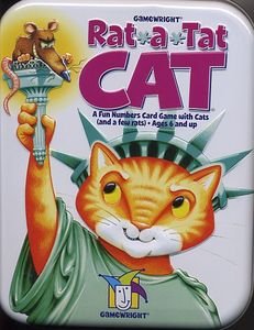 Gamewright Rat-A-Tat Cat: A Fun Numbers Card Game with Cats (and a Few  Rats) Fun