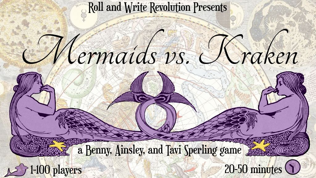 Mermaids Vs Kraken cover art