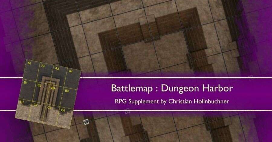 Battlemap Dungeon Harbor Rpg Item Rpggeek