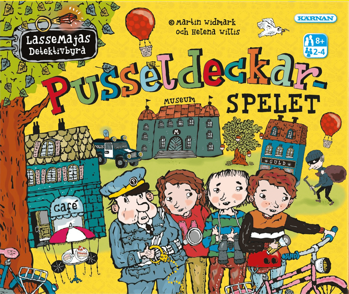 LasseMajas detektivbyrå: Pusseldeckarspelet cover art