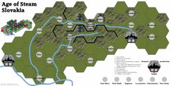 Age of Steam Expansion: Slovakia