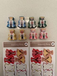 Kingdomino: MeeplesUpgrade Upgrade Kit Stickers