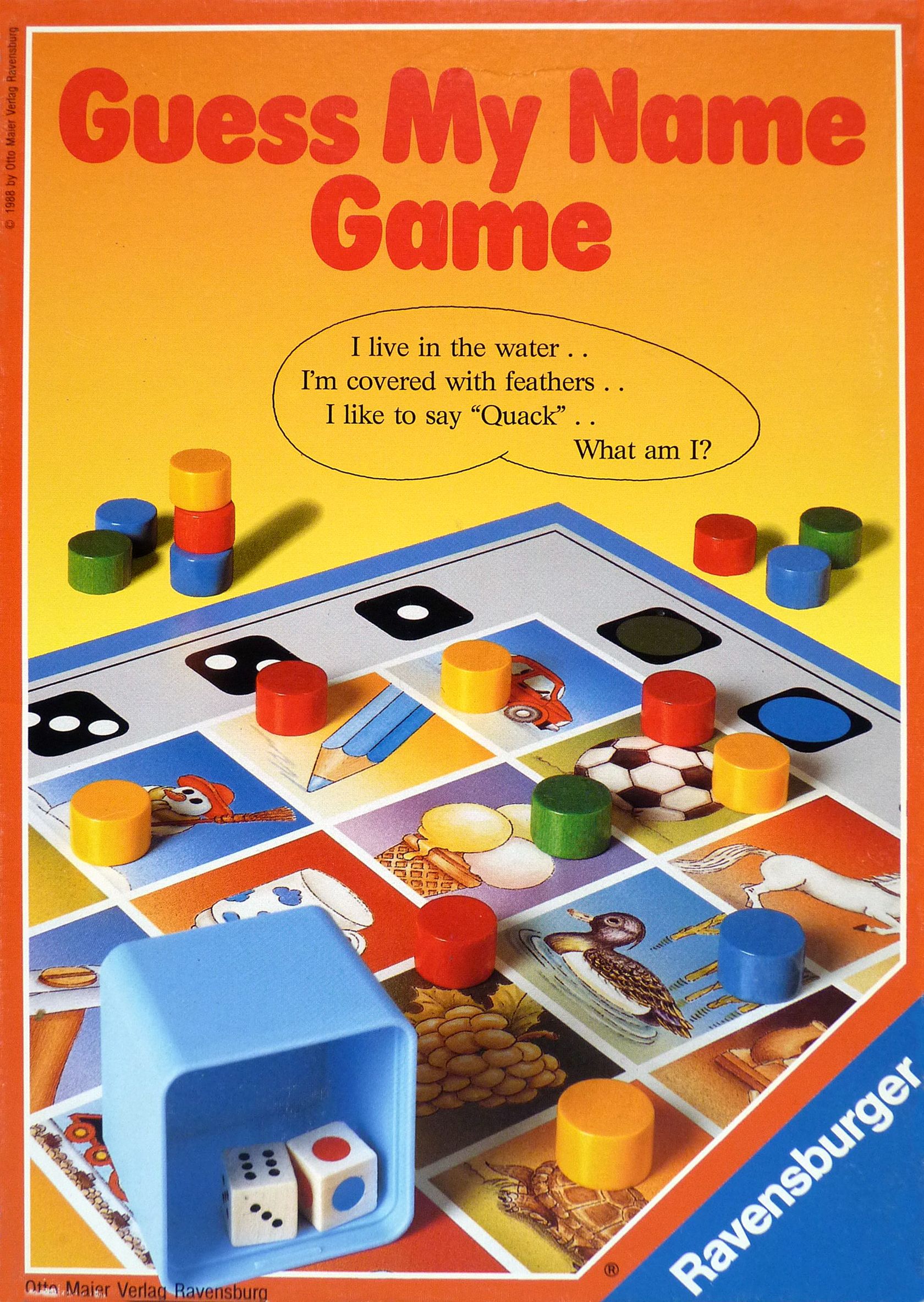 Guess My Name Game