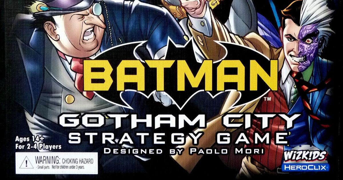 Batman: Gotham City Strategy Game | Board Game | BoardGameGeek