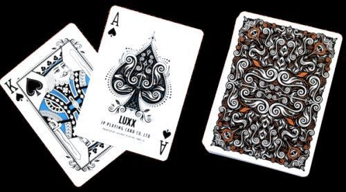 Ender's Comprehensive Pictorial Overview: Glittering gold-edged LUXX decks  from JP Playing Cards | BoardGameGeek