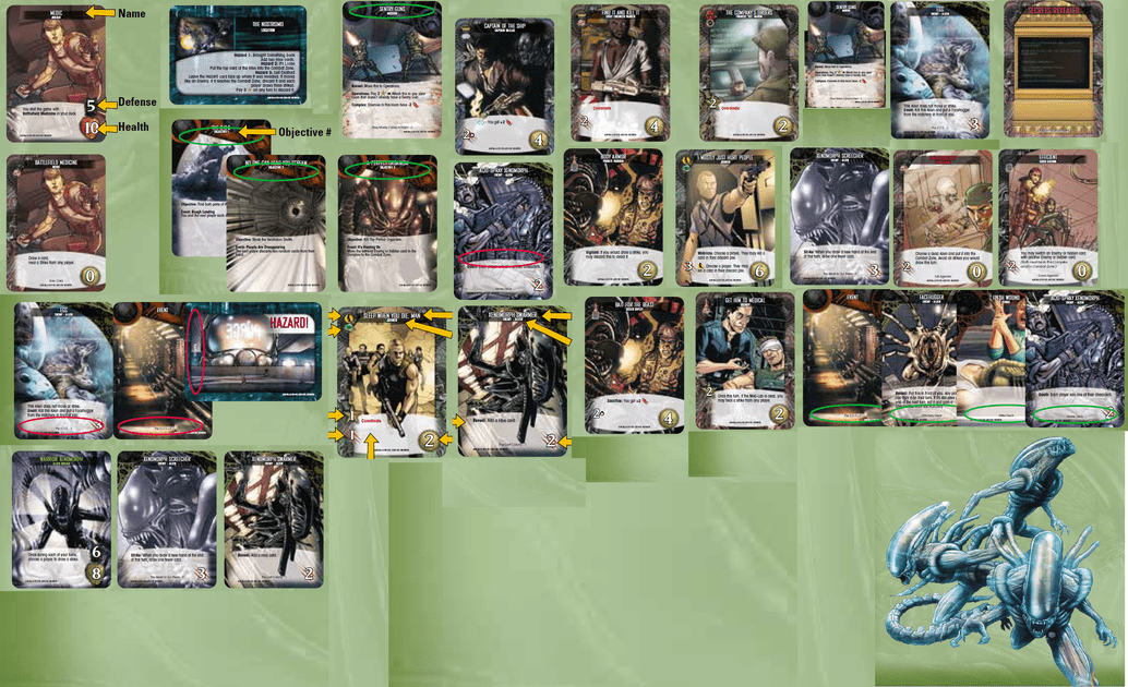 Legendary Encounters An Alien Deck Building Game Image BoardGameGeek