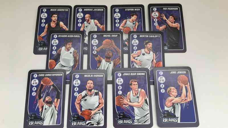 Bakken Bears Basketball: The Card Game