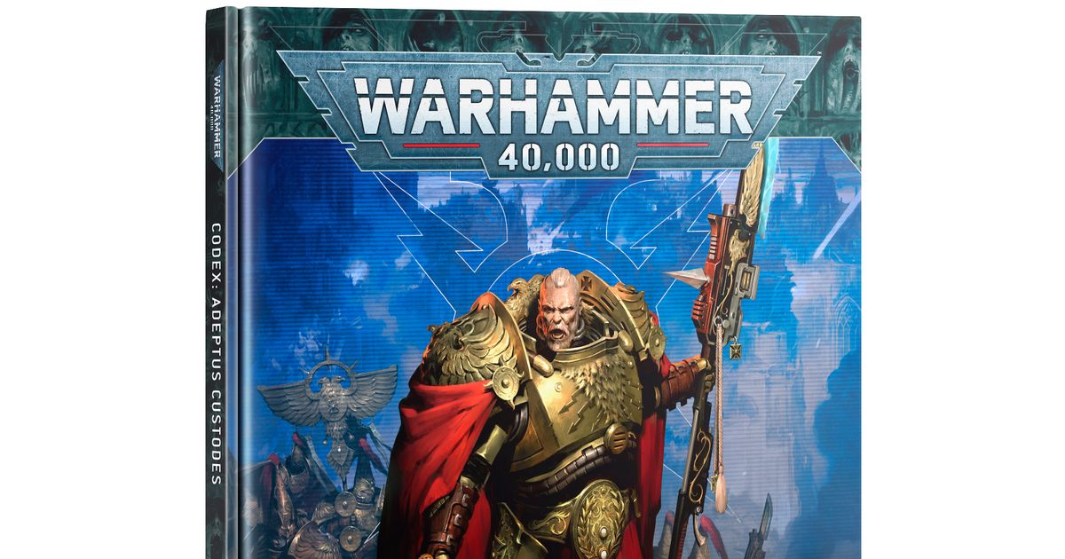 Warhammer 40,000 (Tenth Edition): Codex – Adeptus Custodes | Board Game ...