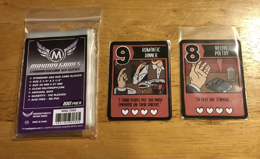 What card size is this? Groundhog Day The Game