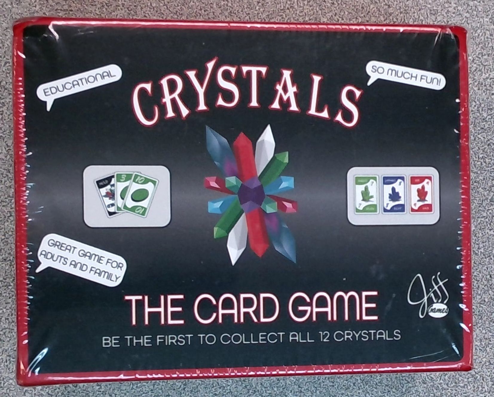 Cover art for Crystals The Card Game