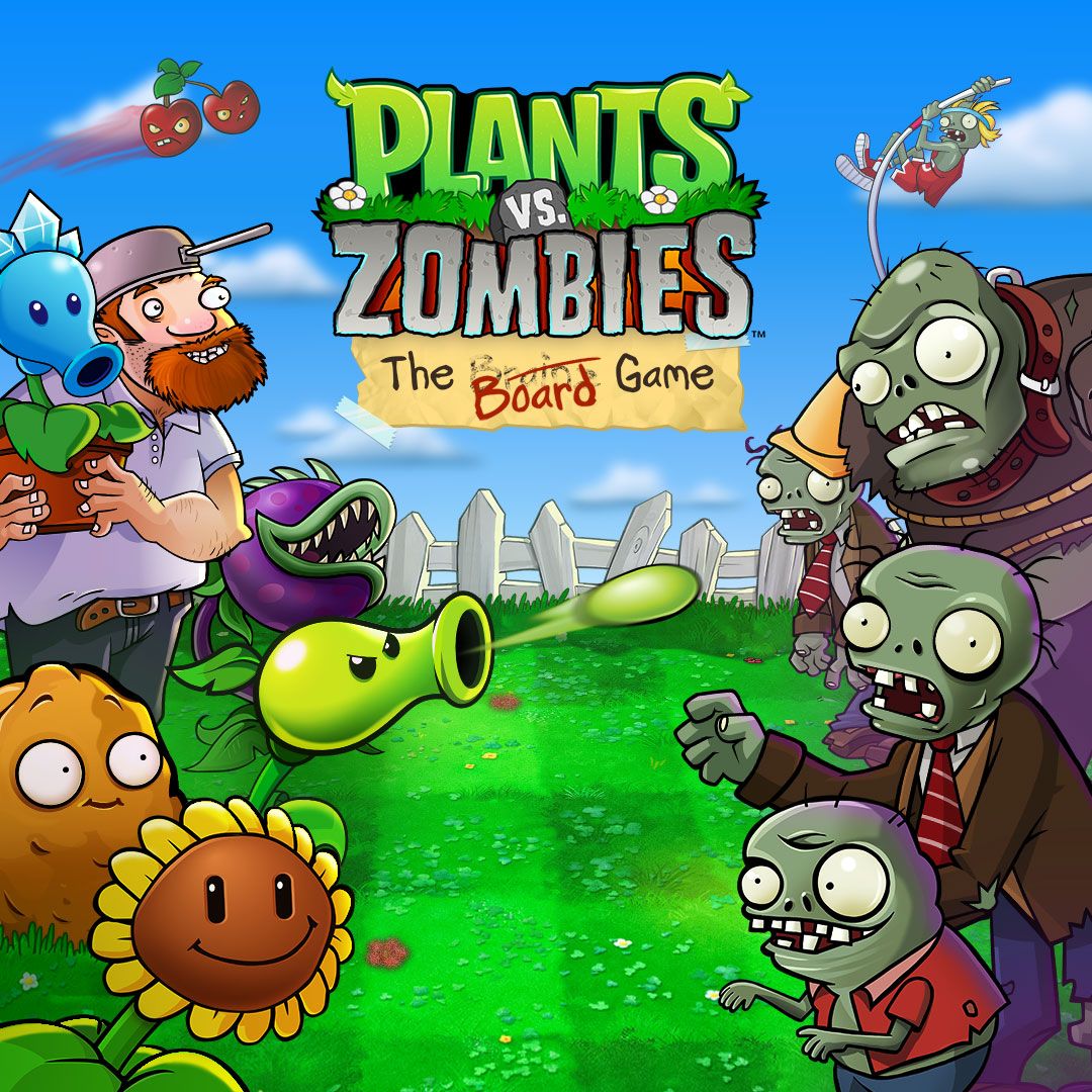 Cover art for Plants vs. Zombies: The Board Game