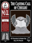RPG Item: The Casting Call of Cthulhu