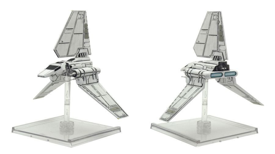 Star Wars X Wing Miniatures Game Lambda class Shuttle Expansion