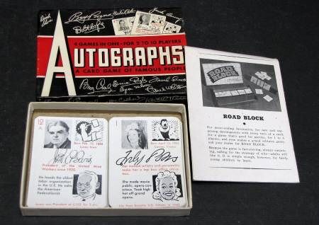 Autographs Card Game