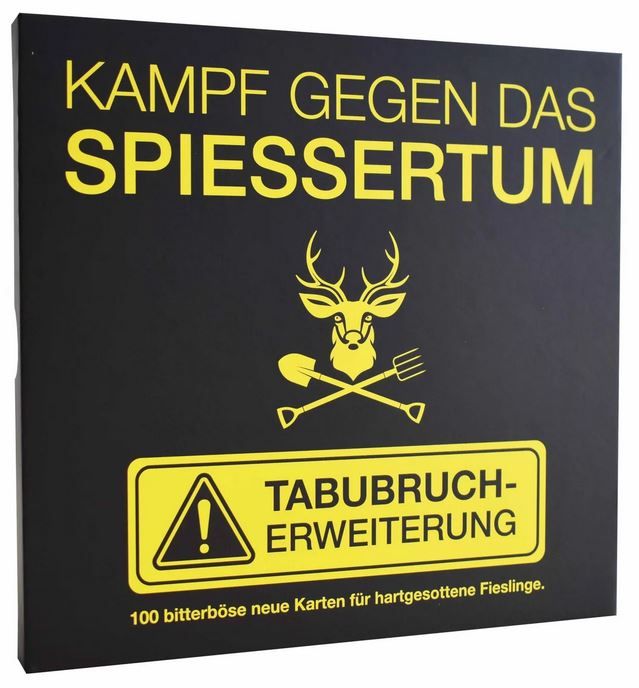 Kampf gegen das Spiessertum: Tabubruch Erweiterung