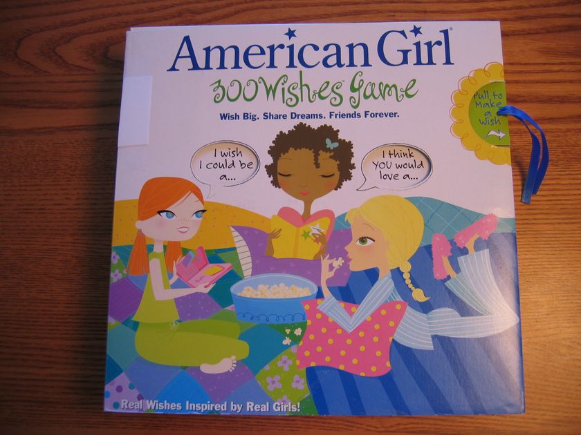 American Girl 300 Wishes Board Game Replacement Parts & Pieces 2005 Mattel 