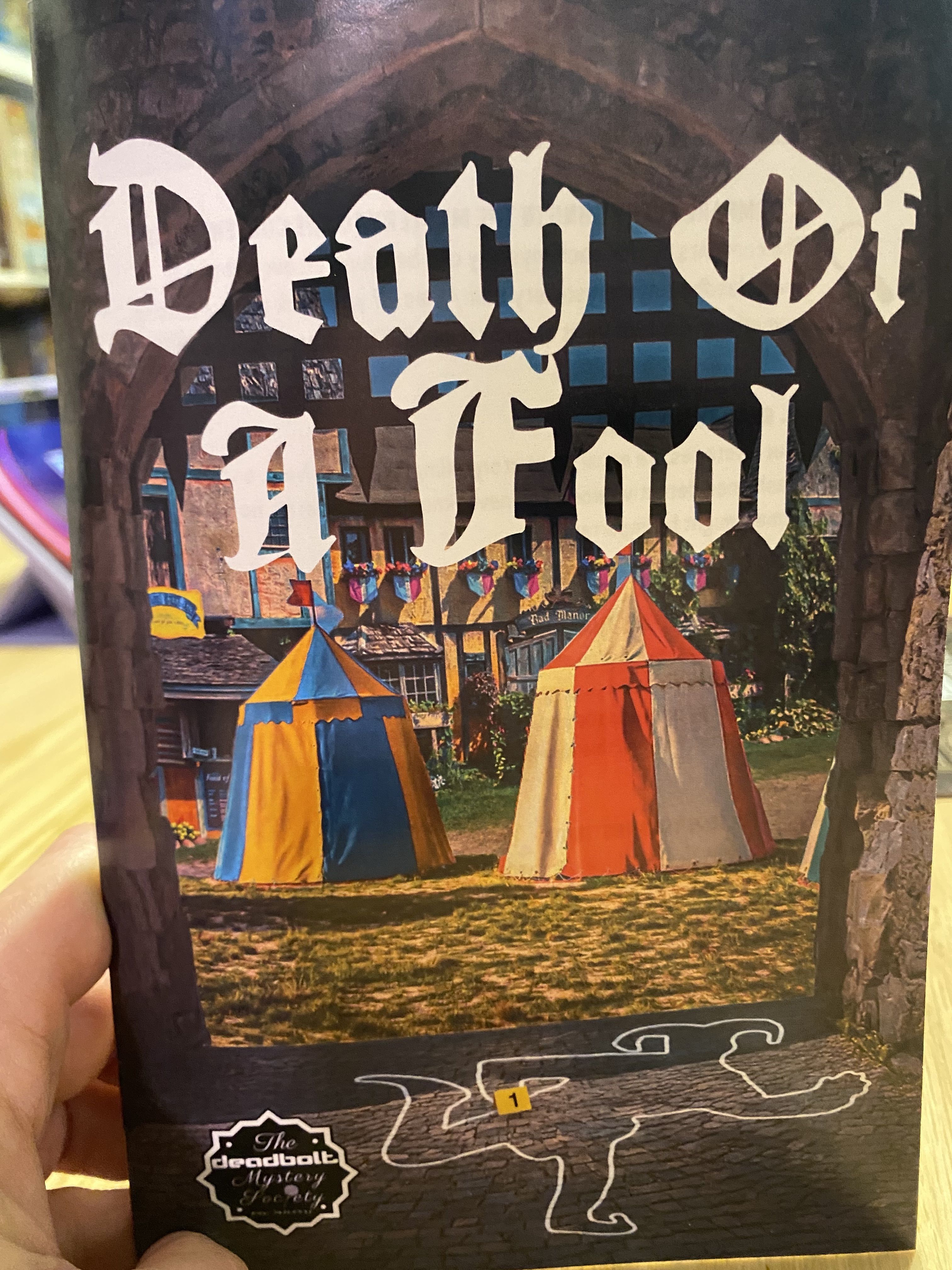 Cover art for Death of a Fool