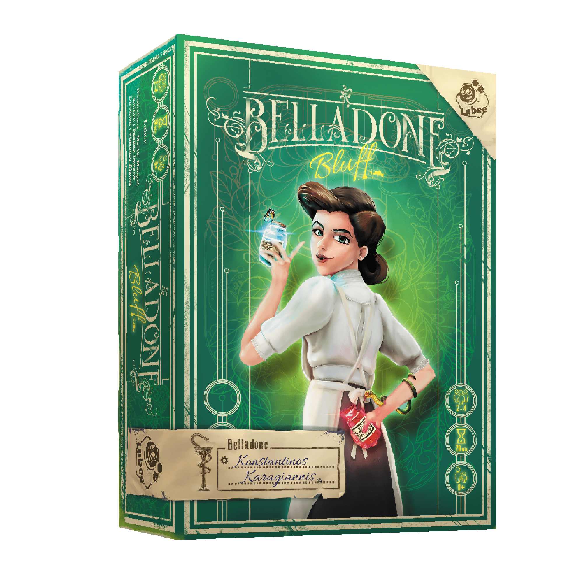 Boîte du jeu Belladone Bluff