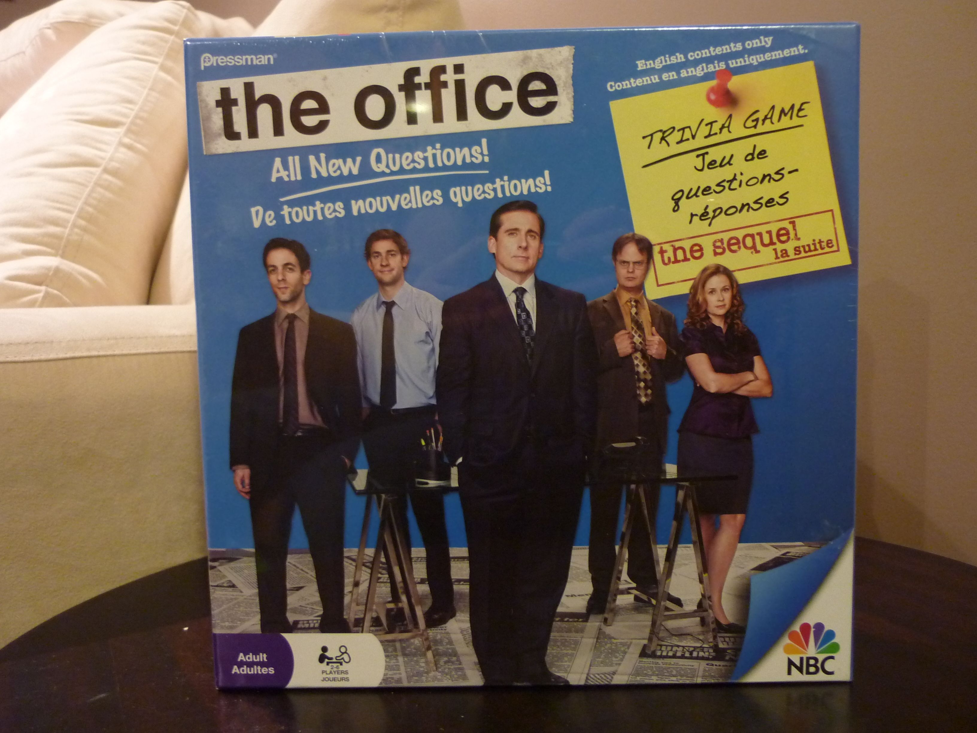 The Office Trivia Game: The Sequel doboz