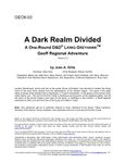RPG Item: GEO6-03: A Dark Realm Divided