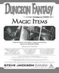 RPG Item: Dungeon Fantasy Magic Items
