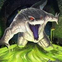 King of Tokyo: Alligators in the Sewers Promo Card