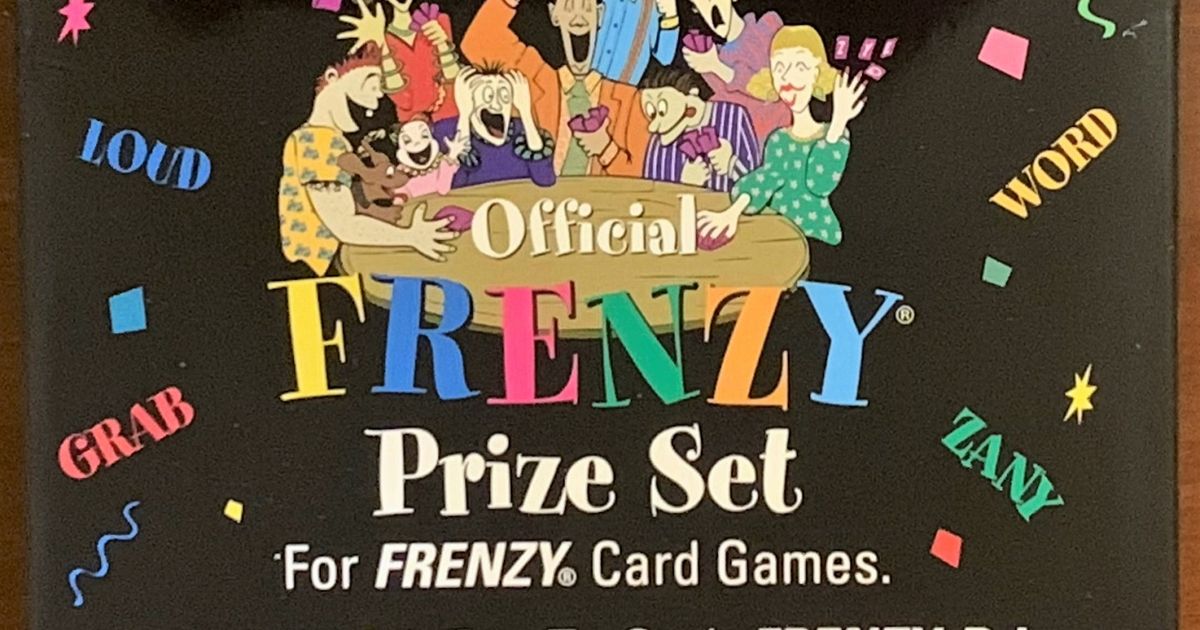 Word Frenzy: Official FRENZY Prize Set | Board Game Accessory ...